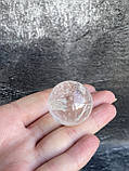 Куля сфера гірський кришталь натуральний сфера куля шар з гірського кришталю 29 мм., фото 6