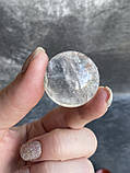 Куля сфера гірський кришталь натуральний сфера куля шар з гірського кришталю 29 мм., фото 5