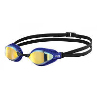 Очки для плавания Arena Air-Speed Mirror 003151-203 жовтий, мідно-синій Уні OSFM (3468336386576) l