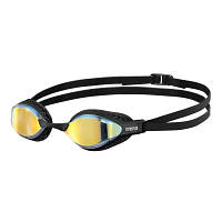 Очки для плавания Arena Air-Speed Mirror 003151-200 жовтий, мідно-чорний Уні OSFM (3468336362747) l