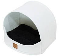 Лежак-люлька Соната №2 "Lucky Pet" для собак и кошек, белый, 40x35x32 см