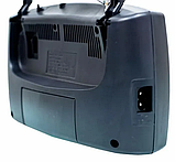 Багаточастотний радіоприймач із потужним прийманням сигналу в ретростилі, Міні радіо Kipo KB-409AC з fm тюнером, фото 9