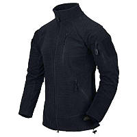 Кофта флисовая Helikon Alpha Tactical фліс Navy Blue синий XXL