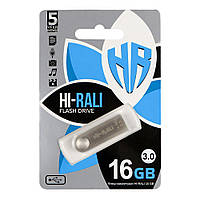 USB Flash Drive 3.0 Hi-Rali Shuttle 16gb Цвет Стальной o