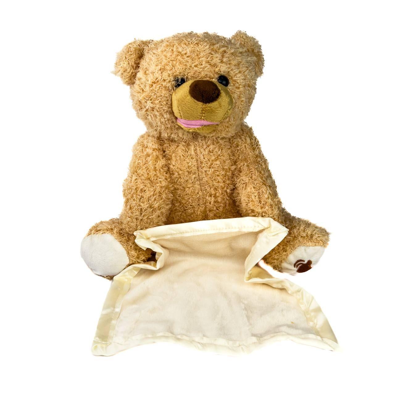 Дитяча інтерактивна плюшева іграшка для малюка Ведмедик Пікабу 30 см