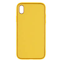 Чохол Leather Gold with Frame without Logo для iPhone Xr Колір 9, Yellow l