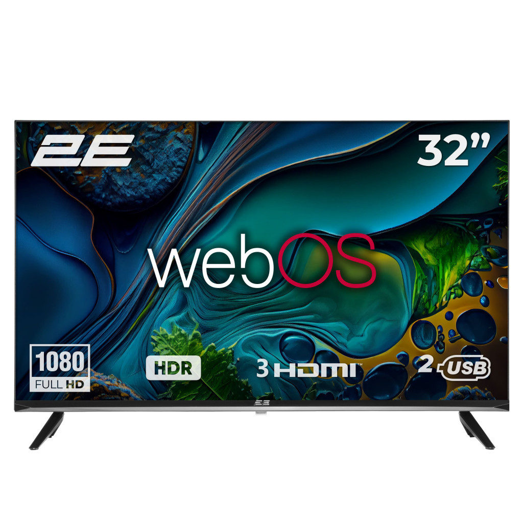 Телевізор 32" 2E 2E-32A07KW