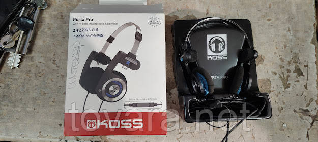 Навушники Koss Porta Pro On-Ear Mic 193970.101 No 24220409