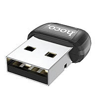 USB Блютуз Hoco UA18 adapter BT5.0 Цвет Черный o