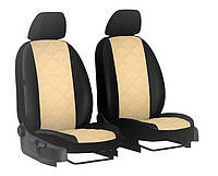 Чехлы на авто для Nissan Sentra 2006-2012 POK-TER эко кожа Elit бежевые на передние сиденья z115-2024