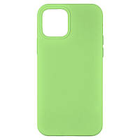 Чехол Soft Case Full Size для iPhone 12/12 Pro Мятая упаковка Цвет 61, Avocado green с гравировкой m