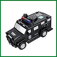 MB Детская копилка сейф машинка Hummer Cach Truck, электронная копилка с кодовым замком и отпечатком пальца