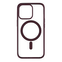 Чехол TPU Color with Magsafe для iPhone 13 Pro Цвет 07, Bordo d