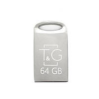 USB Flash Drive T&amp;G 64gb Metal 105 Цвет Стальной d