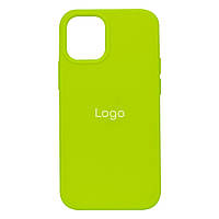 Чехол Silicone Case Full Size (AA) для iPhone 12 mini Цвет 40.Shiny green l