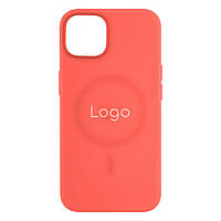 Чохол Silicone Case with MagSafe+SplashScreen для iPhone 12/12 Pro Колір 8. Pink Citrus l