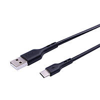 USB Hoco DU26 Long 8mm Plug Type-C 3A Цвет Черный p