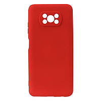 Чехол Full Case No Logo with frame для Xiaomi Poco X3 / Poco X3 Pro Цвет 14, Red l