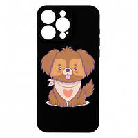 Чехол для iPhone 15 Pro Max Пушистый и милый щенок