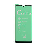 Защитное стекло Film Ceramic for Samsung A20S/ A02S/ A12/ A02/ M12/ M02S без упаковки Цвет Черный o