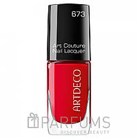 Лак для ногтей с уникальным эффектом винилового блеска Artdeco Art Couture Nail Lacquer 673 - Red Volcano