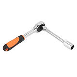 Набір торцевих головок з тріскачкою 1/4" і подовжувачем 5-13 мм Horusdy Sdy-94218, фото 3