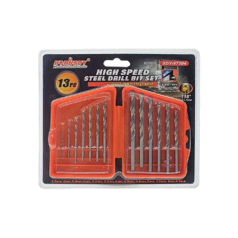 Набір свердел Horusdy Sdy-97304 по металу 13 шт, фото 1