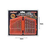 Набір свердел Horusdy Sdy-97304 по металу 13 шт, фото 2