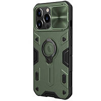 Чохол-накладка Nillkin TPU + PC CamShield Armor no logo для Apple iPhone 12 Pro/12 Green