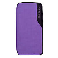 Чехол-книжка Business Fabric для Samsung A03s 2021 A037F Цвет 9, Purple i