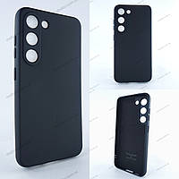 Чехол для Samsung S23 / Чехол Самсунг С23 (Soft Silicone Cover) черный