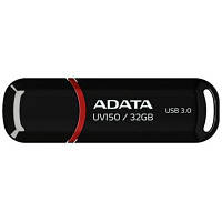 USB флеш наель ADATA 32Gb UV150 Black USB 3.0 (AUV150-32G-RBK) h