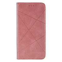 Чехол-книжка Business Leather для Xiaomi Mi 11 Lite Цвет Розовый i