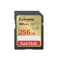 Карта памяти SanDisk 256GB SD class 10 UHS-I Extreme (SDSDXVV-256G-GNCIN) h