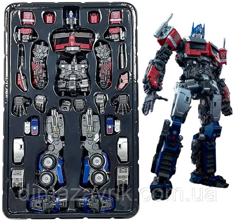 Трансформер Оптимус Прайм 16 см Конструктор-AMK Робот (YPAMKM7OPP) Колекційна ігрова фігурка Optimus Prime, фото 1