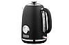Електрочайник 1.8 л Ardesto 2 200 Вт чорний strix контроль, фото 4