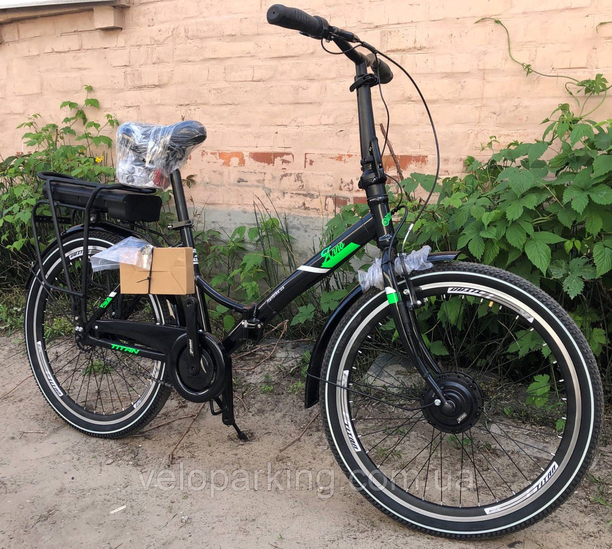 Електровелосипед складаний 24 Десна Arno 500 W, 48V10AH, 15A дорожній жіночий трансформер