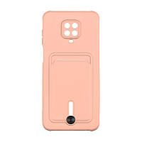 Чехол TPU Colorfull Pocket Card для Xiaomi Redmi Note 9s / Note 9 Pro / Note 9 Pro Max Цвет 19.Pink sand p