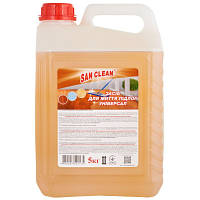Средство для мытья пола San Clean Универсал 5 кг (4820003541135) h