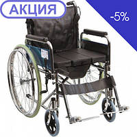 Инвалидная коляска Heaco Golfi G120 с санитарным оснащением