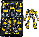 Трансформер Бамблбі 16 см Конструктор-AMK Робот (YPAMKM7BBB) Колекційна ігрова фігурка Bumblebee, фото 10