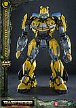 Трансформер Бамблбі 16 см Конструктор-AMK Робот (YPAMKM7BBB) Колекційна ігрова фігурка Bumblebee, фото 4