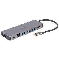 Концентратор Cablexpert USB-C 5-in-1 (A-CM-COMBO5-05) h