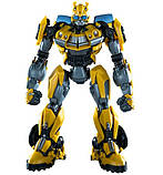 Трансформер Бамблбі 16 см Конструктор-AMK Робот (YPAMKM7BBB) Колекційна ігрова фігурка Bumblebee, фото 5