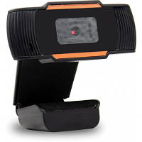Веб-камера Okey HD 720P Black/Orange (WB100) h