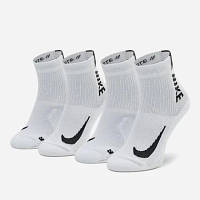 Носки Nike U NK MLTPLIER ANKLE 2PR - 144 SX7556-100 46-50 2 пари Білі (194275663043) h