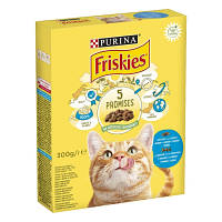 Сухий корм для кішок Purina Friskies зі смаком лосося та овочів 300 г (7613031868063) h