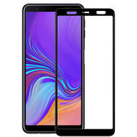 Стекло защитное PowerPlant Full screen Samsung Galaxy A7 (2018), Black (GL606023) h