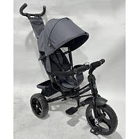 Дитячий триколісний велосипед Turbo Trike MT 1005 (графітовий колір)