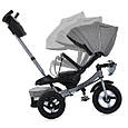 Велосипед дитячий триколісний Turbo Trike MT 1007 (світло-сірий колір) з батьківською ручкою, фото 6